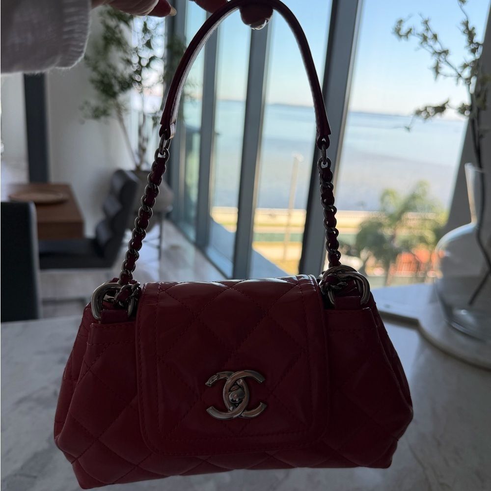 CHANEL Coco Shine Accordion Flap Bag - Picture 16 of 17